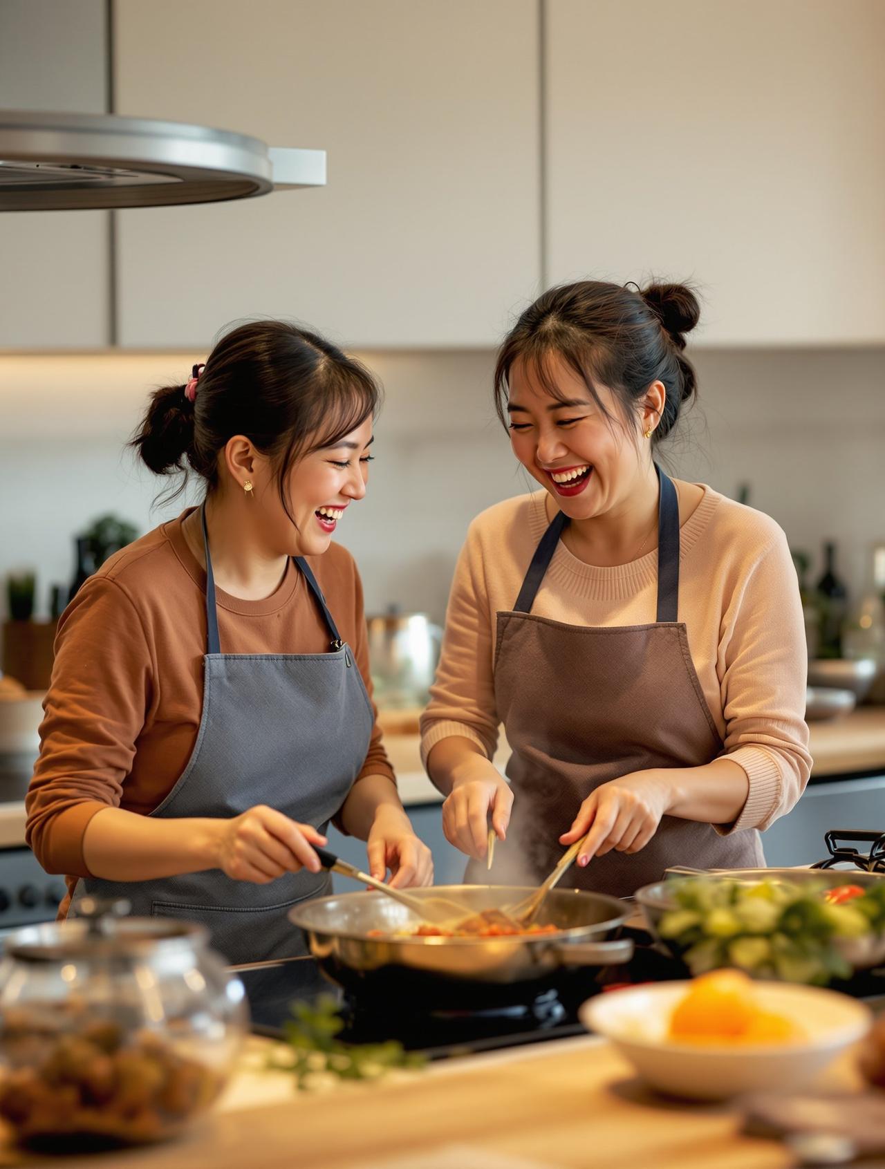 美女邻居韩剧短剧婆媳厨房