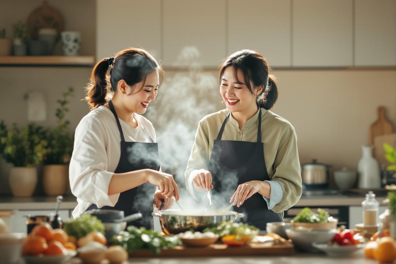 美女邻居韩剧短剧婆媳厨房